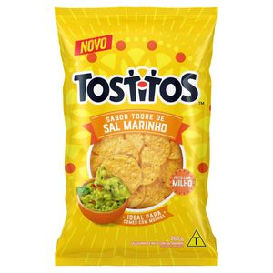 Salgadinho Tostitos Toque de Sal Marinho 260g