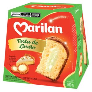 Panettone Marilan c/ Recheio Torta de Limão Caixa 400g